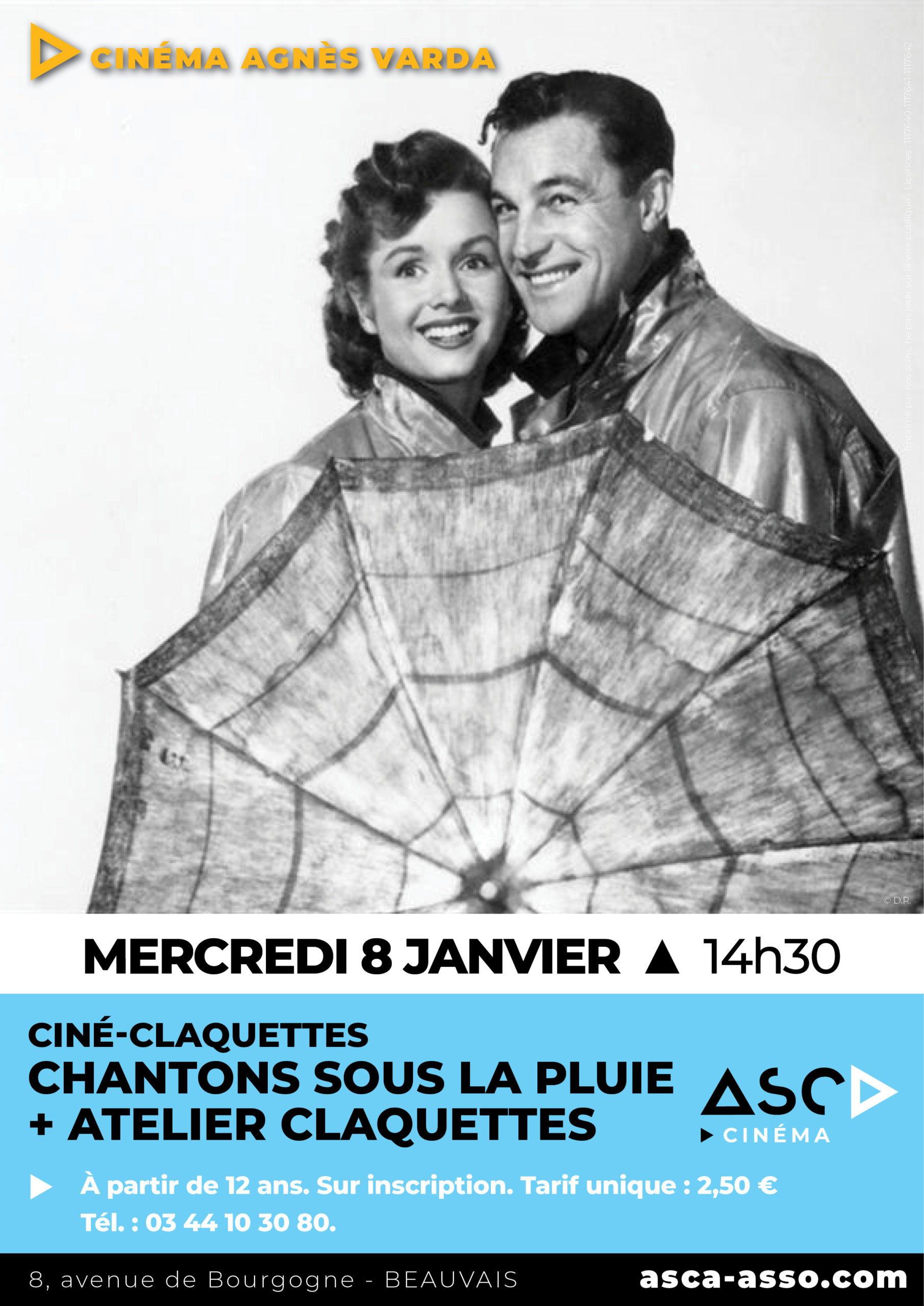 Horaires Des Séances Du Film Deux Sous D'espoir CHANTONS SOUS LA PLUIE - ASCA