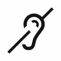 Pictogramme accessibilite auditif