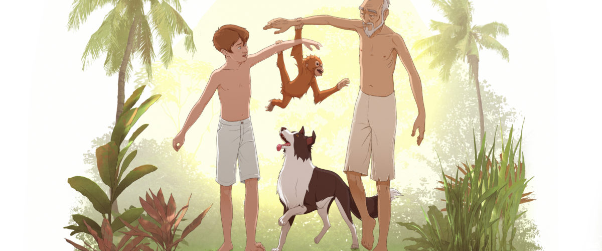 Characters (c) Kensuke s Kingdom Limited - Melusine Productions SA - Le Pacte - The British Film Institute and Ffilm Cymru Wales CBC 2023